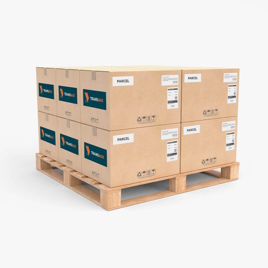 Set of Big Parcels